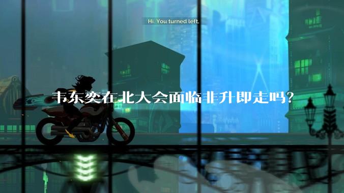 韦东奕在北大会面临非升即走吗？